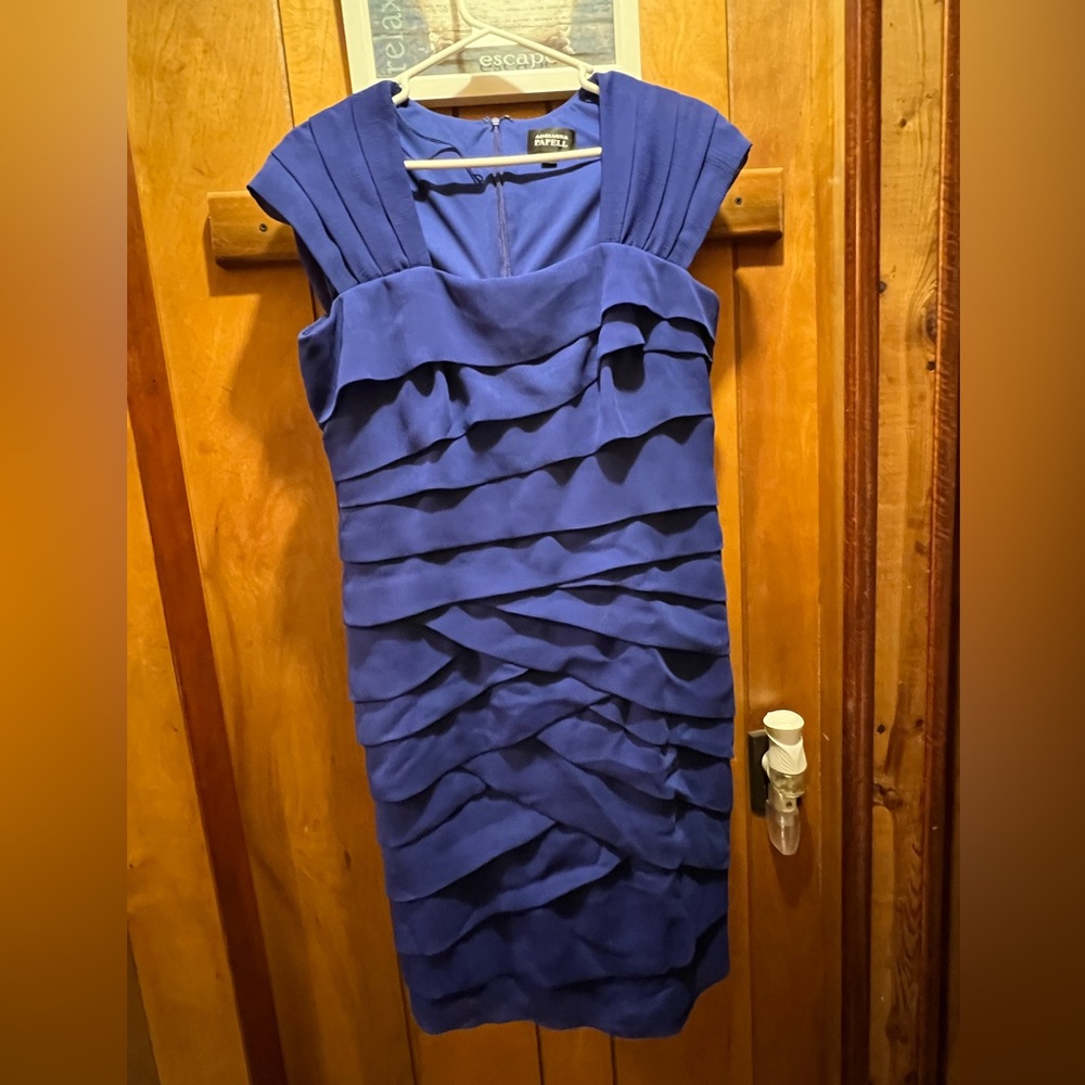 Adrianna Papell Size 14 Square Neck. Worn once